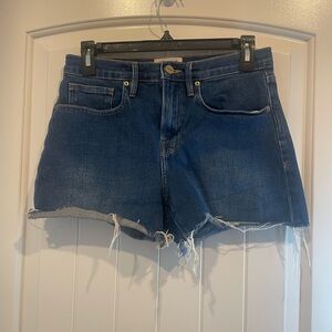 Frame Le Bridgette denim shorts size 26